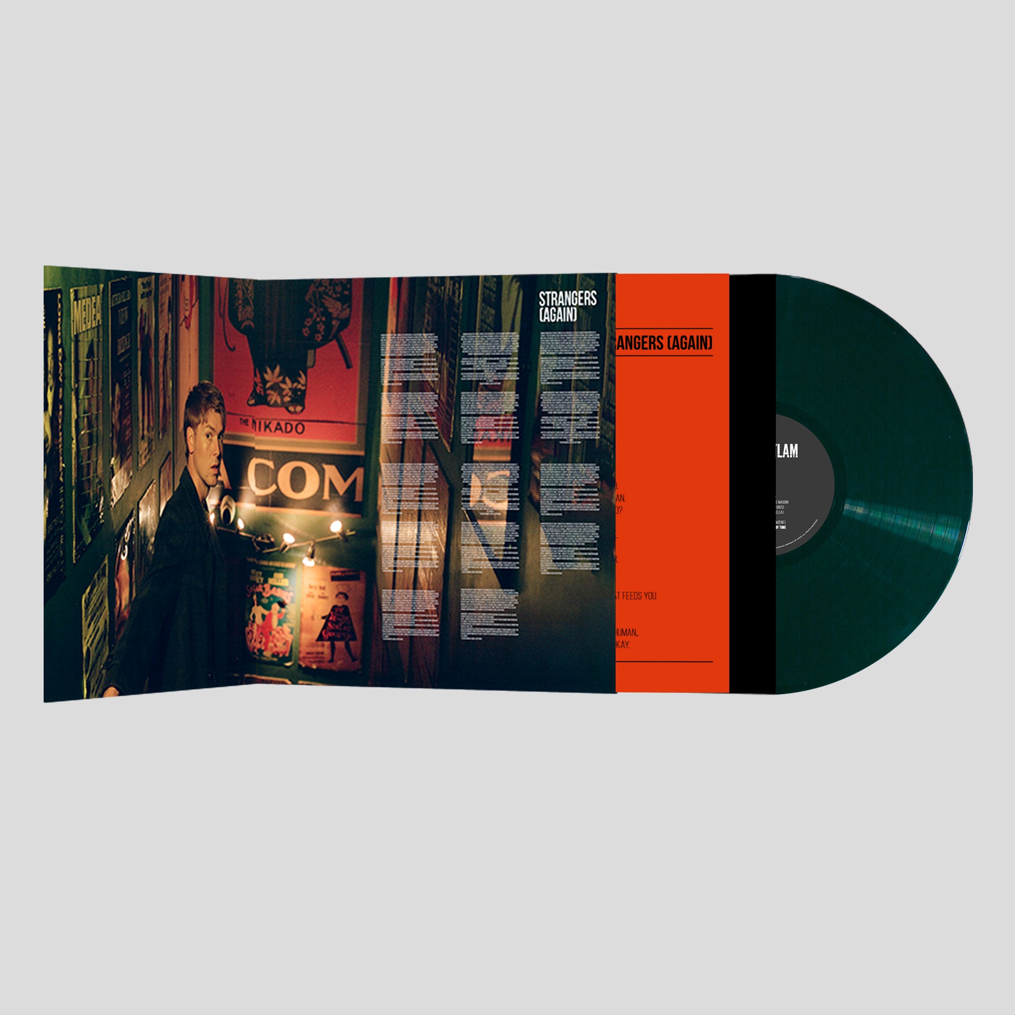 Strangers (Again) - Green 180g Heavyweight Vinyl (Includes SIGNED & NUMBERED Exclusive 1/100 Print)