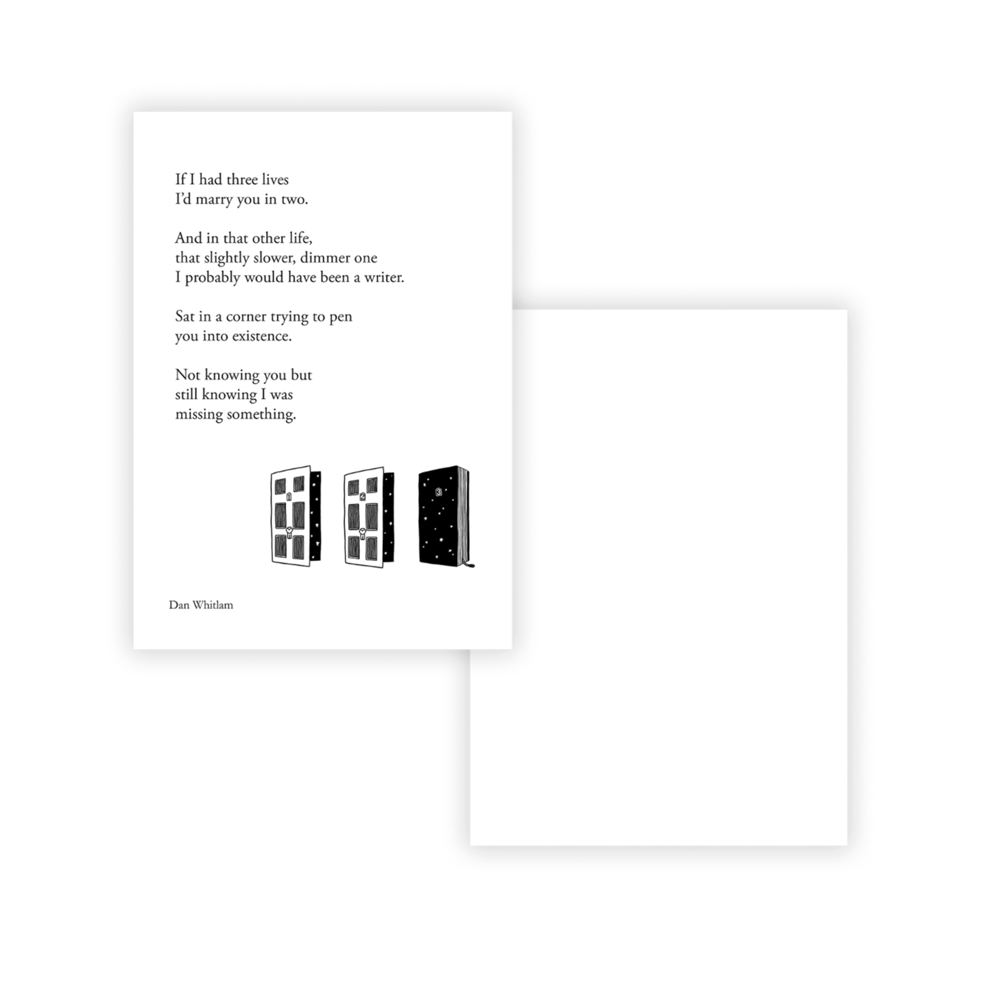 3 Lives 2025 Tour Print